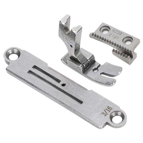 Machine à coudre Aiguille Plaque Ensemble Pied-de-biche pour Juki/Zoje/Accessoires Typiques 3/16 0.5CM