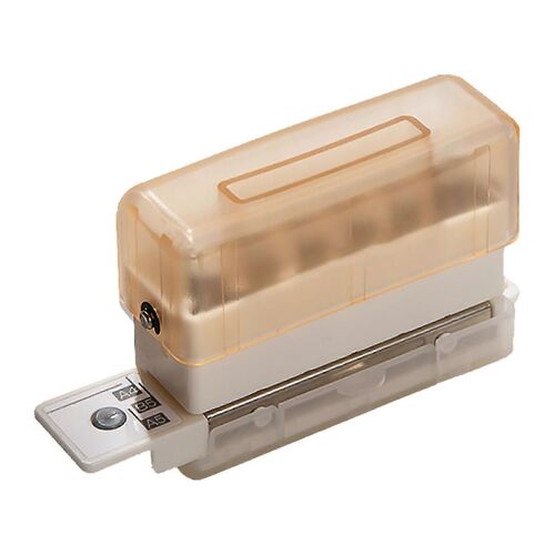 6 Trous Perforation Effort Économie Solide Métal Plastique 3 Feuilles Capacité Copeaux Boîte Relieur Perforateur Pour Le Bureau Familial École Brun Foncé