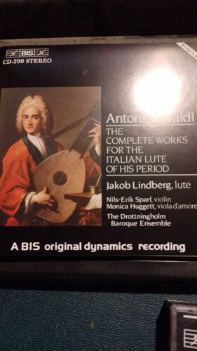 Antonio Vivaldi : 2 Concerto En Ré Majeur En Ré Mineur 2 Trio En Sol Majeur En Ut Majeur Par Jakob Lindberg Luth Monica Huggett Viole D'amour Nils-Erik Sparf Violon The Drottningholm Baroque Ensemble