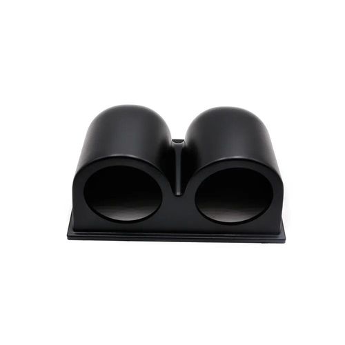 Support Universel De Dosette De Jauge De Voiture À Double Jauge 52mm, Tasse De Jauge De Voiture, Tasse De Capuchon, Support De Dosette De Tableau De Bord En Plastique, Compteur De Voiture Automatique