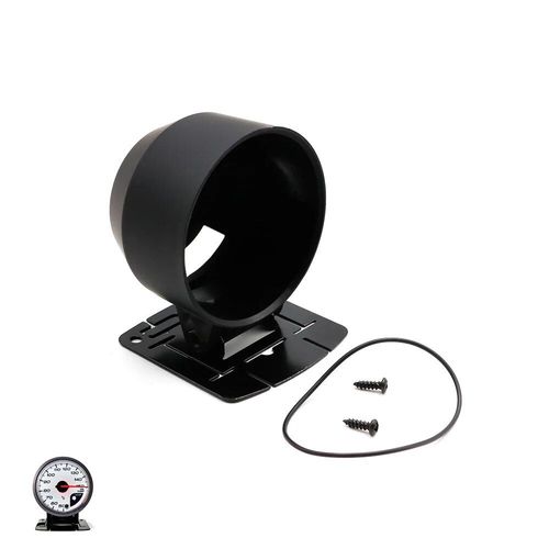 Pod De Jauge Noir Universel, Support De Montage De Pod De Tableau De Bord, Capuchon De Jauge De Voiture, Pod De Jauge En Plastique, 60mm