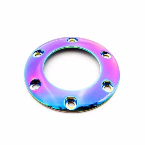 Couvercle De Bouton De Klaxon De Volant, Or, Noir, Argent, Neo, Chrome, Tt100438