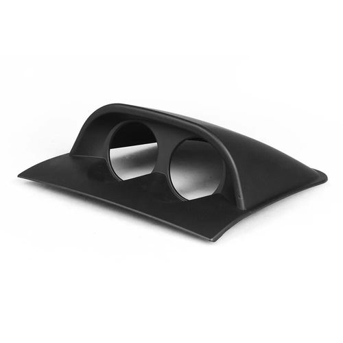 Panneau De Tableau De Bord En Fibre De Carbone Noir, Trépied De Jauge, Support De Jauge, Support De Montage, Document, Touristes, Universel, 2 Po, 52mm