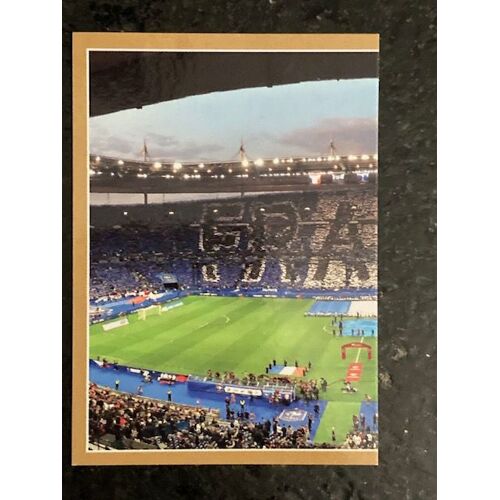 Vignette Carrefour Panini Team France 2018 - Fiers D'être Bleus N°6 : Stade - Partie A