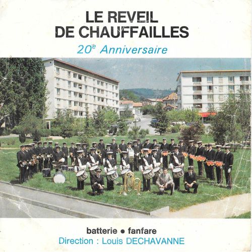Le Réveil De Chauffailles - "20e Anniversaire" : Fifreline / Rocky / Bugle Riff / In Memoriam [Vinyle 45 Tours 7" Ep] 1977