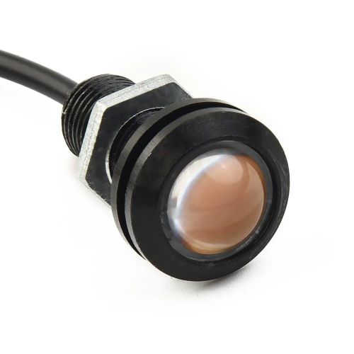 Lampes De Calandre Avant De Voiture, Capot De Gril De Pare-Chocs, Lumières Led Ambrées, Style Ford Suv Raptor, Universel, Noir, Dc 12v, 3000k, 8 Pièces