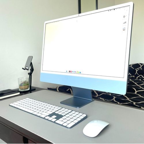 Apple iMac M1 - Ram 8 Go - DD 256 Go - Bleu