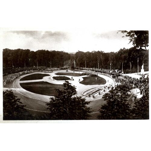 Carte Postale De La Forêt De Compiègne (Oise) Vue Générale Du Carrefour De L' Armistice