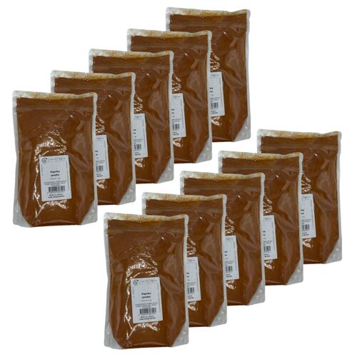 Lot 10x Paprika Doux Poudre - Sachet 1kg