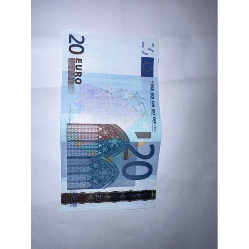 Billet 20€ Année 2002, Série U