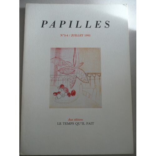 Papilles N°3-4, Juillet 1993