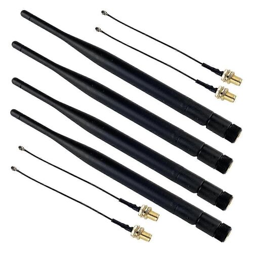 Antenne LoRa 915MHz 5dBi SMA Mâle 195mm + Câble IPEX vers SMA Femelle pour Meshtastic ESP32 LoRa 32 V3