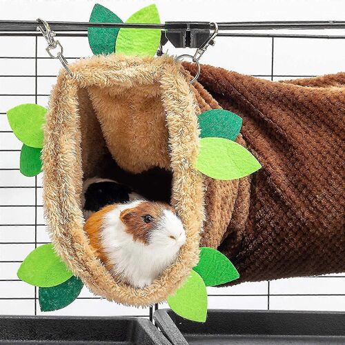 Petit Animal De Compagnie Lit Chaud Cage Pendac Hamac Tunnel Jouet Pour Hamster Chinchilla