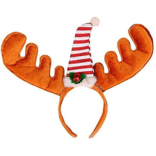 Bandeaux De Noël Avec De Jolies Cornes De Wapiti, Bois De Renne, Bandeau De Cheveux, Accessoires De Fête De Noël, 6