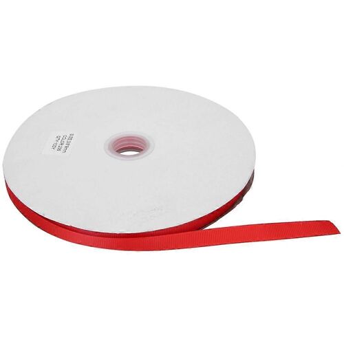 Ruban Nervuré Rouge Pour Les Décorations De Fête De Noël De Mariage Bricolage Cadeaux Emballage Accessoires10mm 100yards