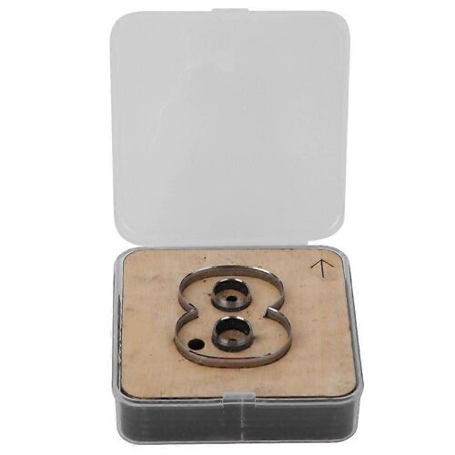 Cutter Meurt Moule En Cuir Accessoires Bricolage Fait À La Main Kits Avec Lame De Fer Pour L'artisanat Collection (Numéro 8)
