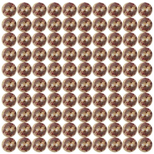 100pcs Coloré Rond Noix De Coco Boutons 12.5mm Bricolage Couture Artisanat Boutons Vêtements Accessoires 7