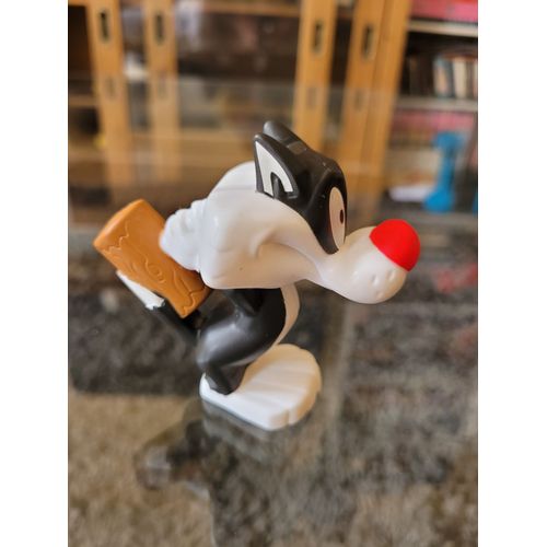 Jouet Figurine Looney Tunes - Sylvester Avec Son Marteau - Collection Mac Donalds Happy Meal