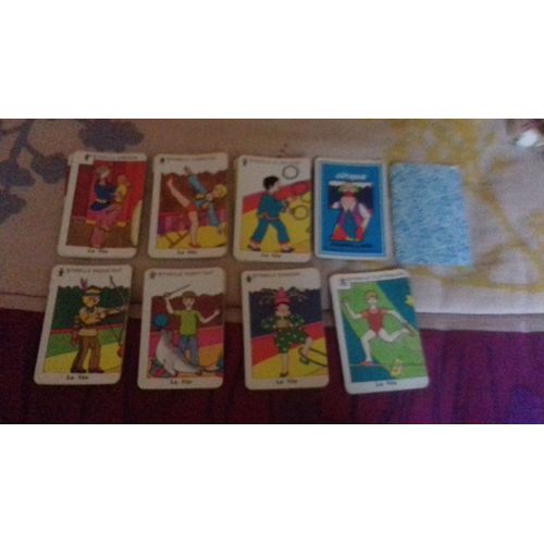 Cartes 7 Familles Le Cirque