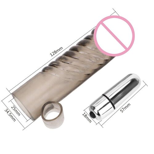 Jouets Sexuels En Gel De Silice Pour Hommes, Anneau De Pénis Réutilisable, Vibrateur À Forte Vibration, Retarde L'éjaculation