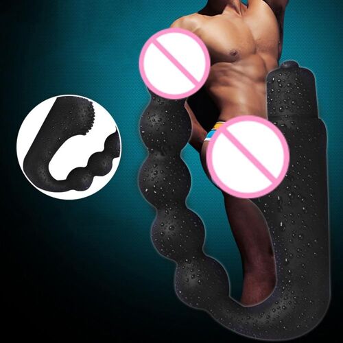 Vibromasseur En Silicone Pour Homme Et Femme, Masseur De Prostate, Plug Anal, Jouet Sexuel, Confortable, Doux, Cadeau Parfait