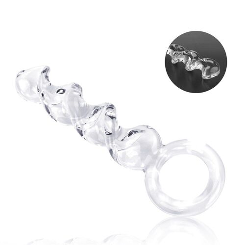 Godemiché En Verre Et Cristal En Pyrex, Plug Anal, Massage Vaginal, Faux Long Pénis, Jouets Sexuels Pour Femmes, Masturbation Féminine