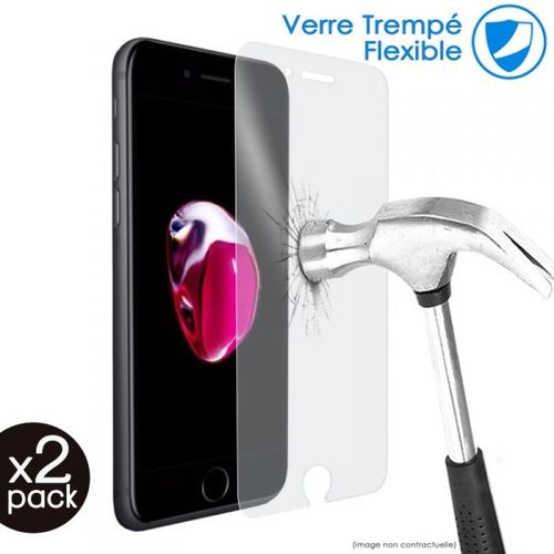 Verre Fléxible Dureté 9h Pour Smartphone Apple Iphone Xs (Pack X2)