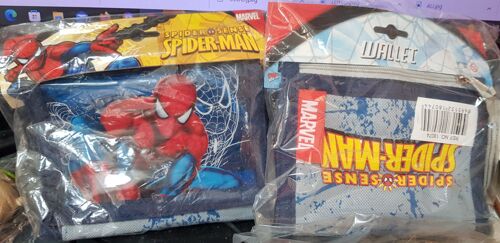 PORTEFEUILLE SPIDER MAN / MARVEL / PHOTO RECTO ET VERSO SUR L ANNONCE /