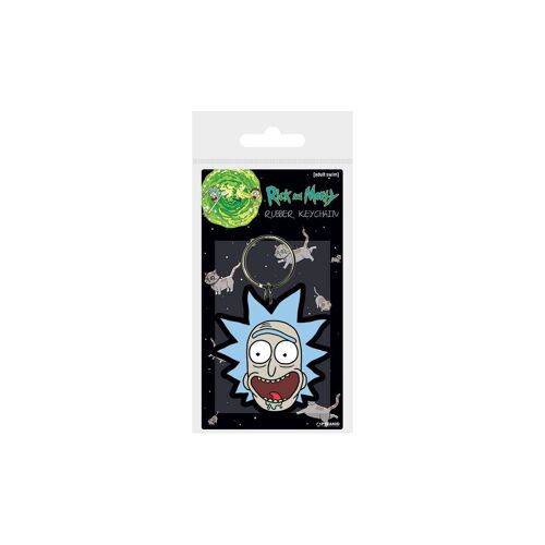 Rick et Morty - Porte-clés Rick Crazy Smile 6 cm