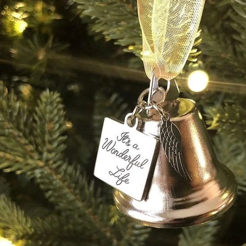 Ornement Commémoratif De Noël, 4 Pièces, Pour Arbres De Noël Intérieur Et Extérieur, Pendentif Carillons Éoliens Ailes D'ange