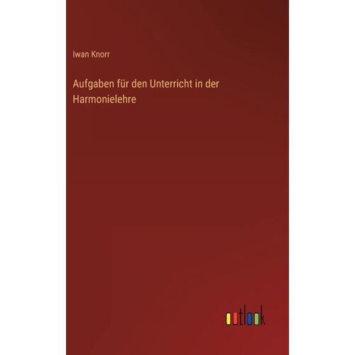 Aufgaben Für Den Unterricht In Der Harmonielehre