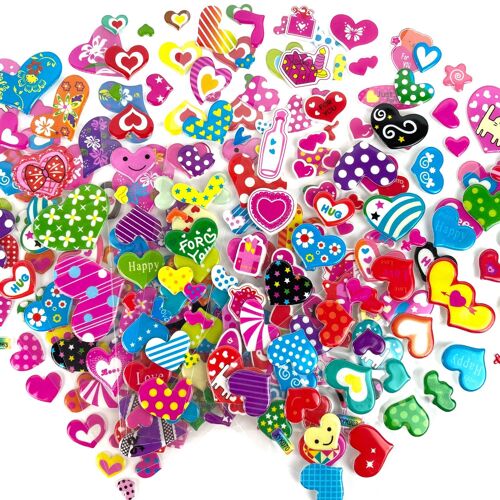 Autocollants Bulles Gonflées En 3d Pour Enfant, Lot De 10 Feuilles, Princesse Dessin Animé, Voitures, Animaux, Jouets Diy Pour Garçon Et Fille, Imperméable Gyh,