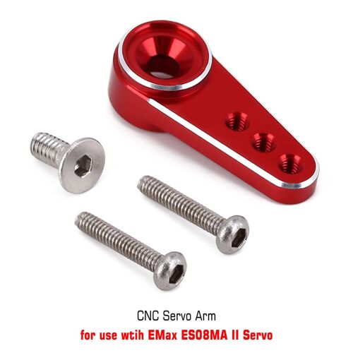 Bras De Klaxon Servo 15t Rc, Pour Emax Es08ma Ii Axial Scx24 1/24 Rc Voiture À Chenilles Pour Modèle Rc Pièces De Voiture