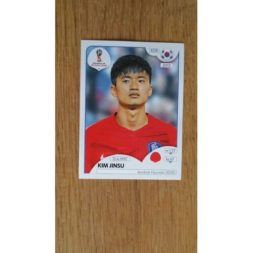 Image Panini 2018 Fifa World Cup Russie N°496 Kim Jinsu -Corée Du Sud-