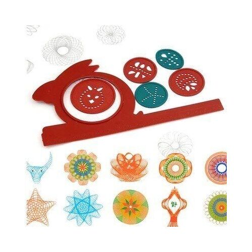 Spirographe, Lapin Tortue Magique, Planche À Dessin, Cadeau Pour Enfants, Tapis De Jouets Éducatifs, Stylo Magique, Jouet Éducatif, Eau, Nouveau