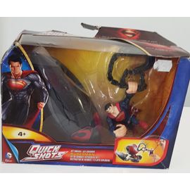 Jeu Jouet Figurine / Coffret / Superman Jet Crasher / Jeu De Combat / Mattel