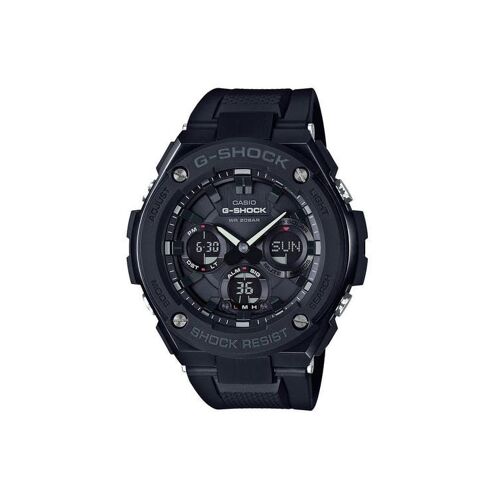 Casio G-Shock Gst-S100g-1b Bracelet En Resine Solaire Analogique Numerique Tout Noir