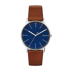 Skagen Montre Marron Analogique Hommes Signatur Skw6355
