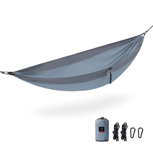 2 Personnes Bleues - Hamac De Camping Ultraléger, Équipement D'extérieur, Simple, Double, Anti-Renversement