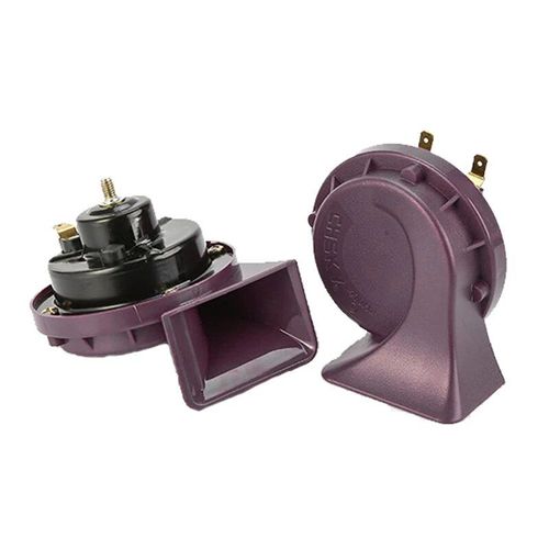 Klaxon À Air Électrique Pour Voiture, Bateau, Bateau, Alarme Sonore, Double Ton, Signal Fort, 120db, 2x12/24v