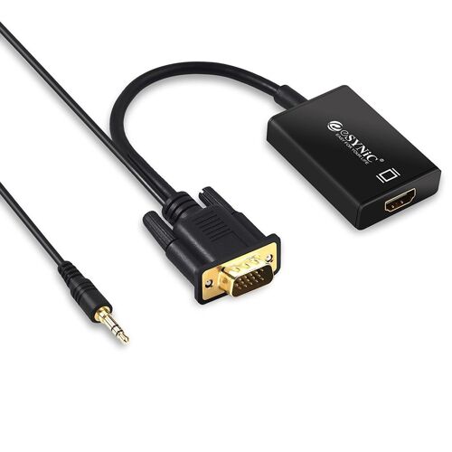 Convertisseurs de VGA vers HDMI - 1080p Adaptateur convertisseur video