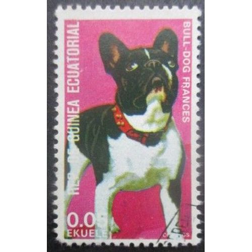 Guinee Equatoriale N°101a Chien Oblitéré