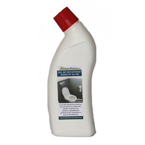Gel wc détartrant suractif au pin - Conditionnement: 750 ml - Couleur: Bleu