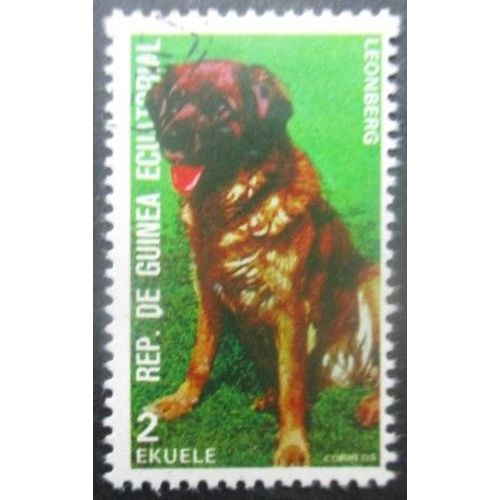 Guinee Equatoriale N°101p Chien Oblitéré