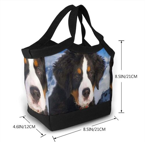 Sac à lunch portable sacs fourre-tout isolé étanche-bouvier bernois