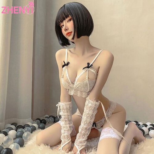 Costume Découpé Sexy Avec Noeud En Dentelle, Le Meilleur Vendeur De 2021, Qui Convient Aux Couples Pour Flirter Et Augmenter Leurs Émotions