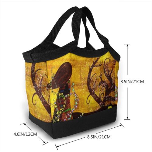 Sac à lunch portable sacs fourre-tout isolé étanche-Gustav Klimt