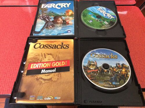 Lot De 2 Jeux Vidéo Sur Pc {{{{ Cossacks Édition Gold ! }}}}} {{{{{ Farcry }}}}}
