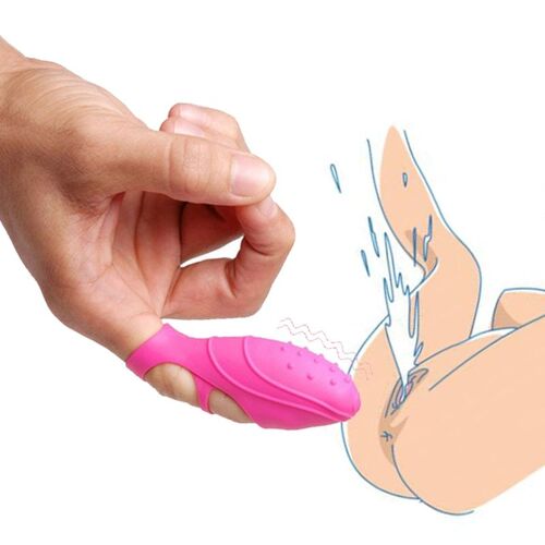 Vibromasseur Intime En Forme De Mini-Doigt, Bon Mamelon, Léchage Oral, Stimulation Du Clitoris, Jouets Sexuels Puissants