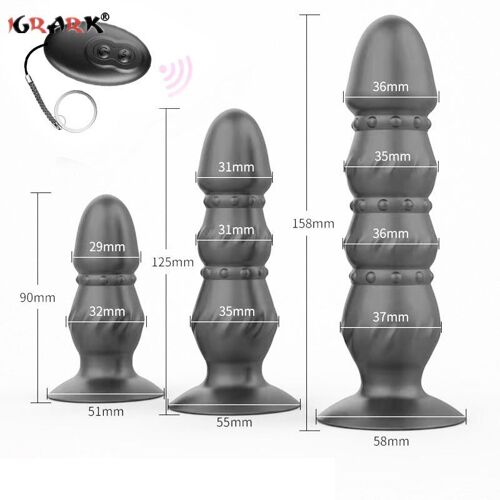 Godemiché Vibrant, Massage De La Prostate, Télécommande Sans Fil, Plug Anal, Stimulateur De Point G, Jouets Sexuels Pour Hommes/Femmes